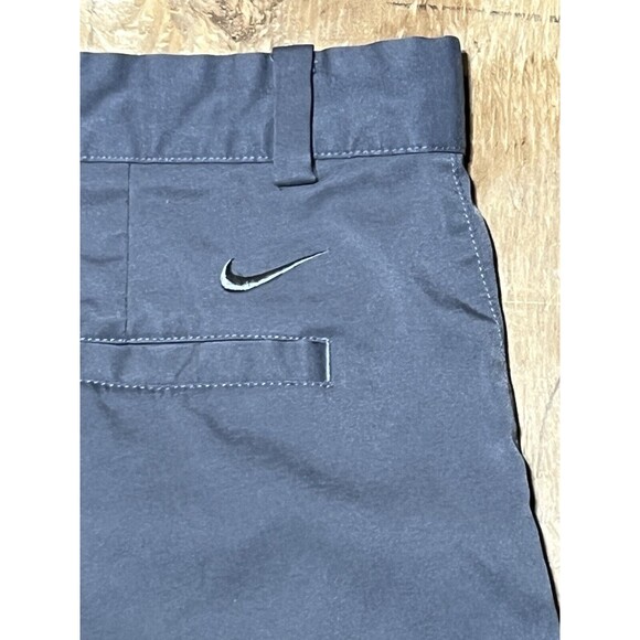 nike dri fit golf shorts Men 32 Gray Button @G1 Standard Fit - Picture 6 of 7